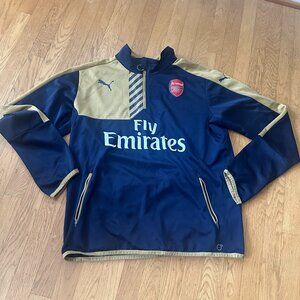 NWOT Arsenal Men's 1/4 zip